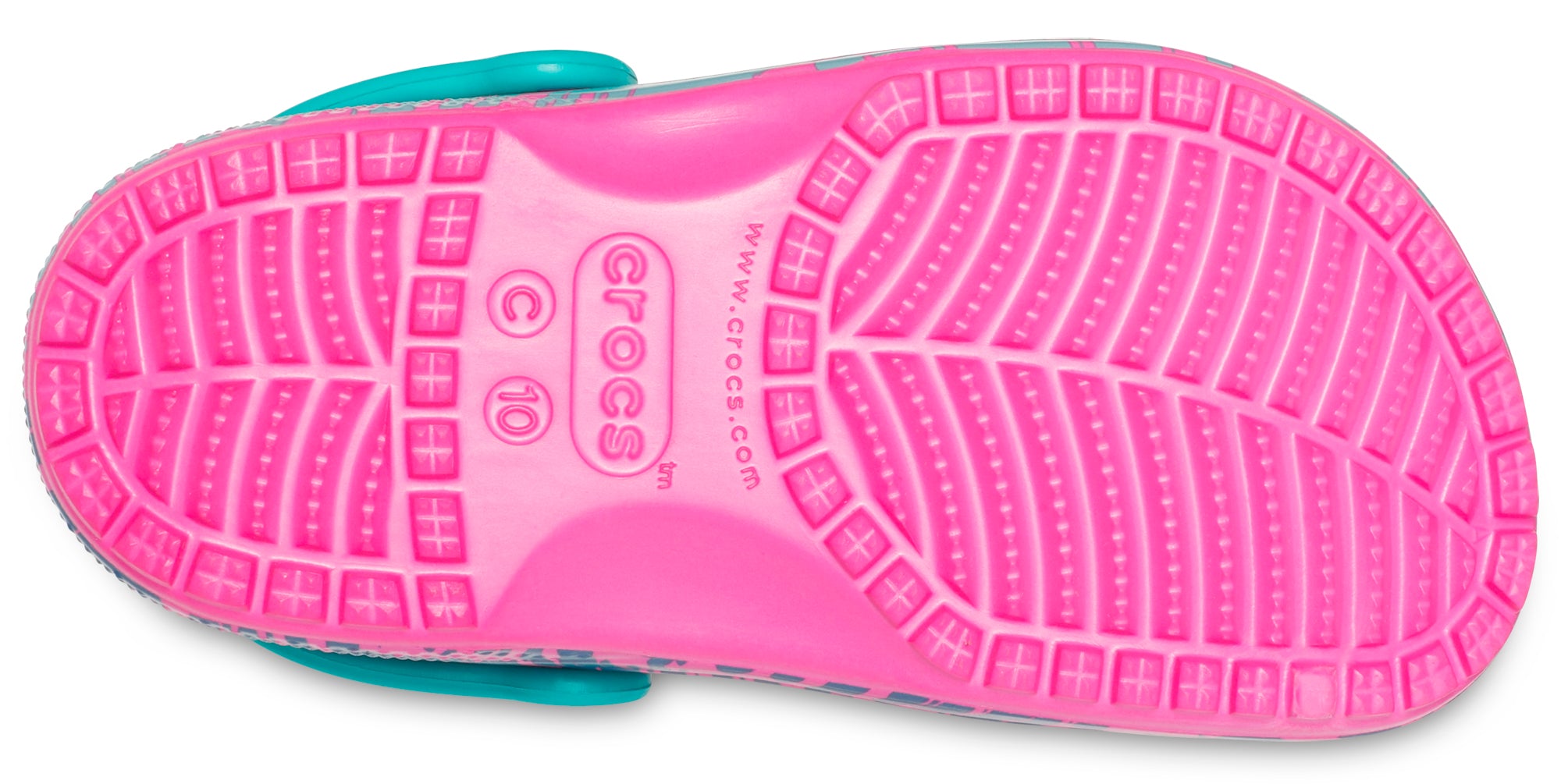 Classic Graphic Clog K Neon Magenta