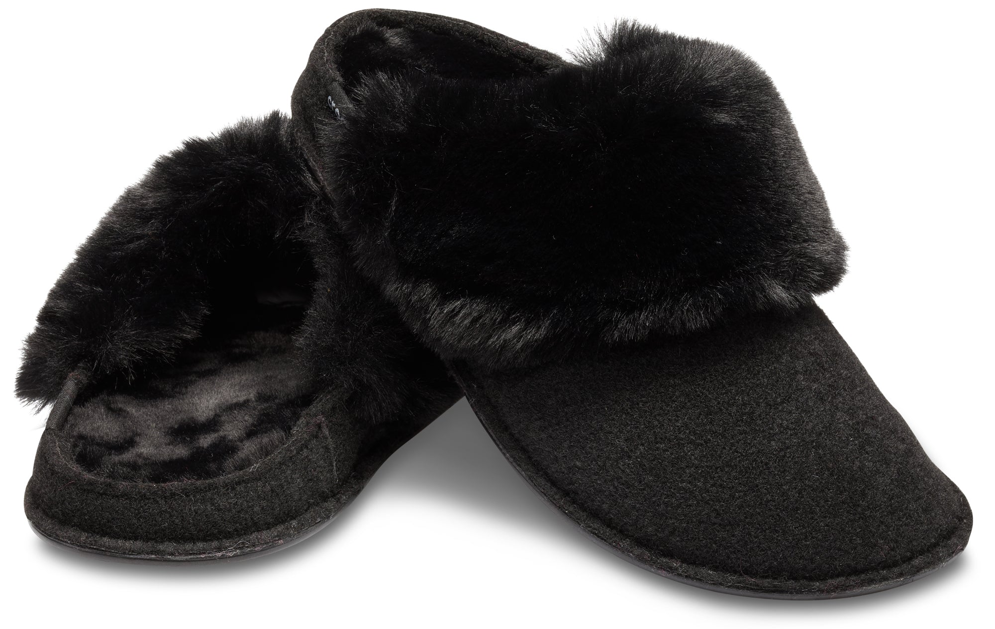 Classic Luxe Slipper Black