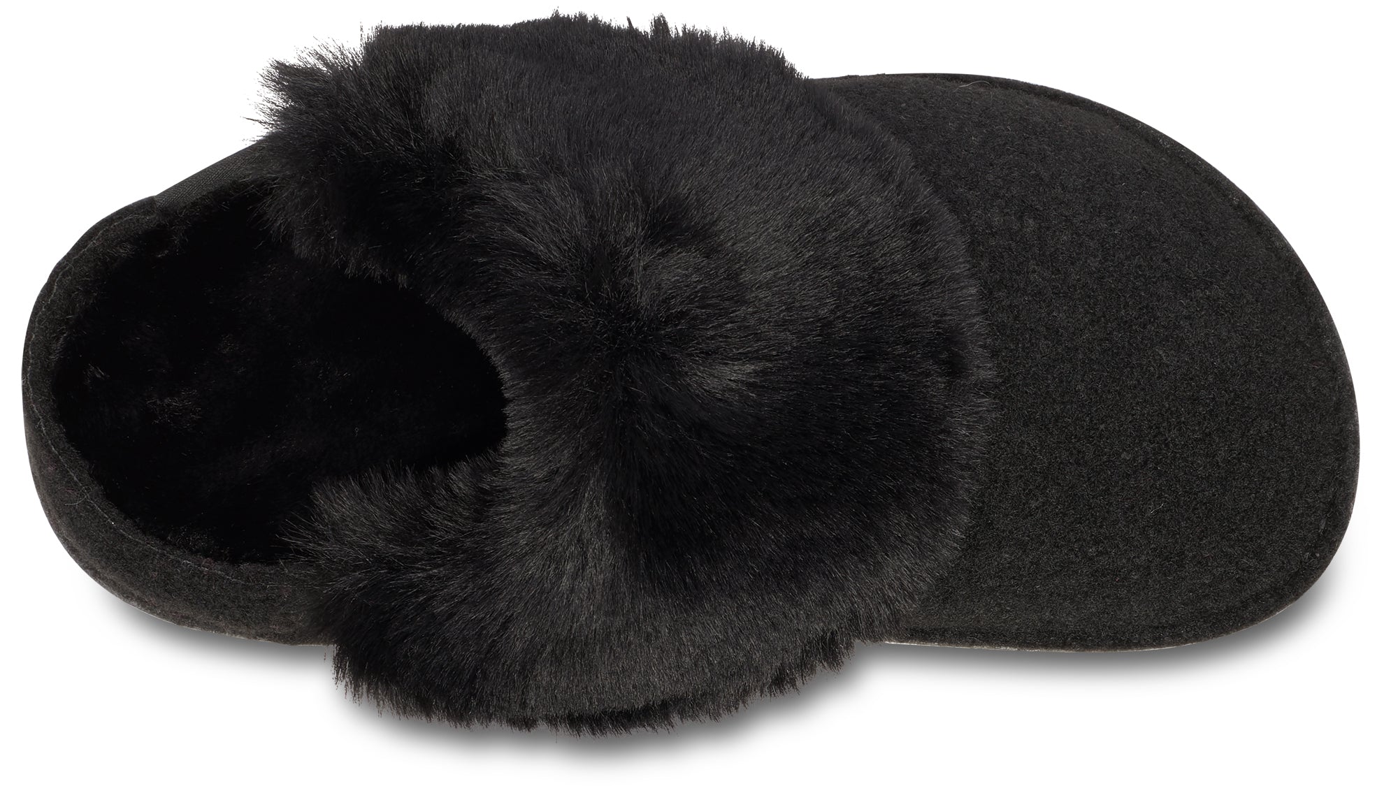 Classic Luxe Slipper Black