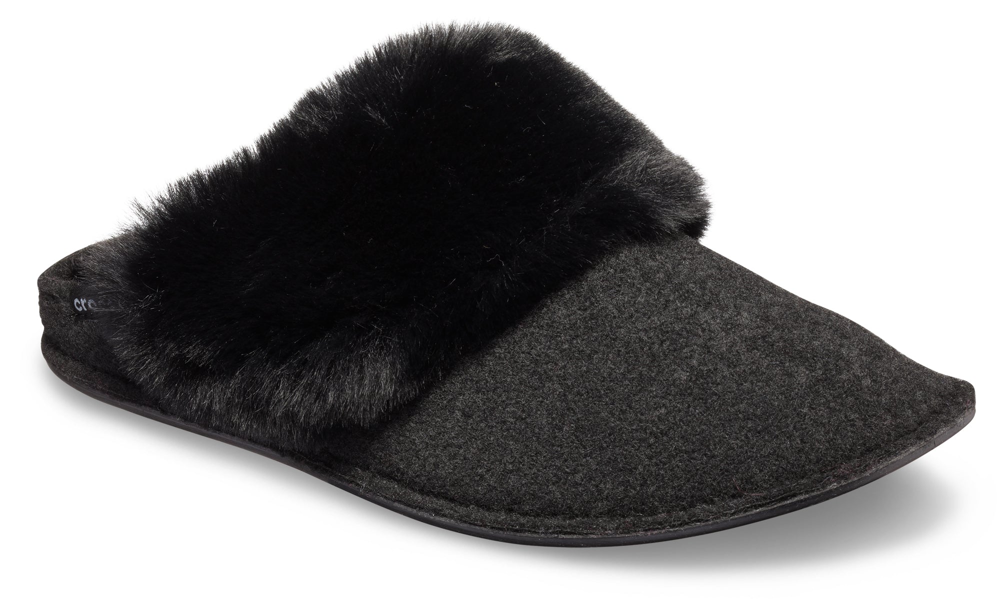 Classic Luxe Slipper Black