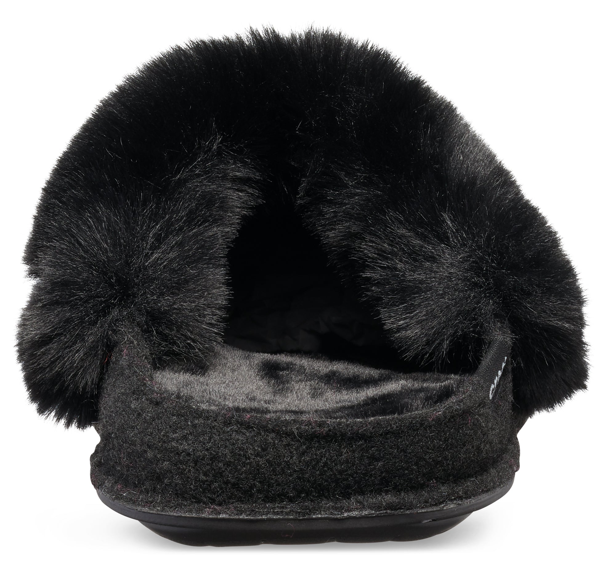 Classic Luxe Slipper Black