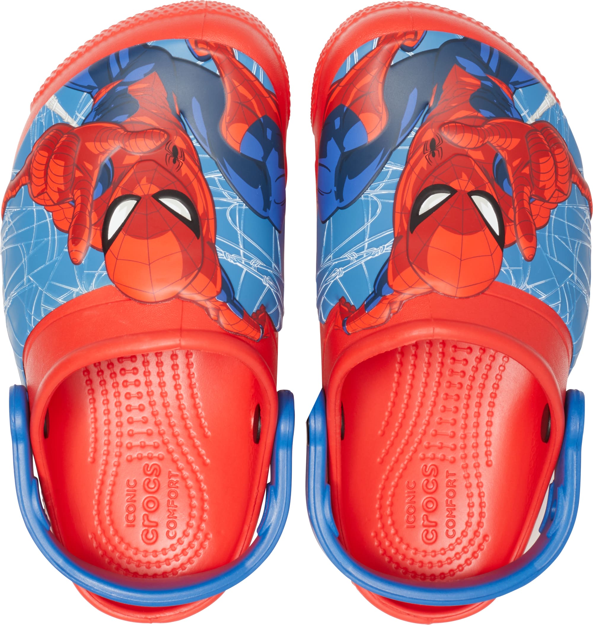 CrocsFL SpiderMan Lts Clg K Flame Flame