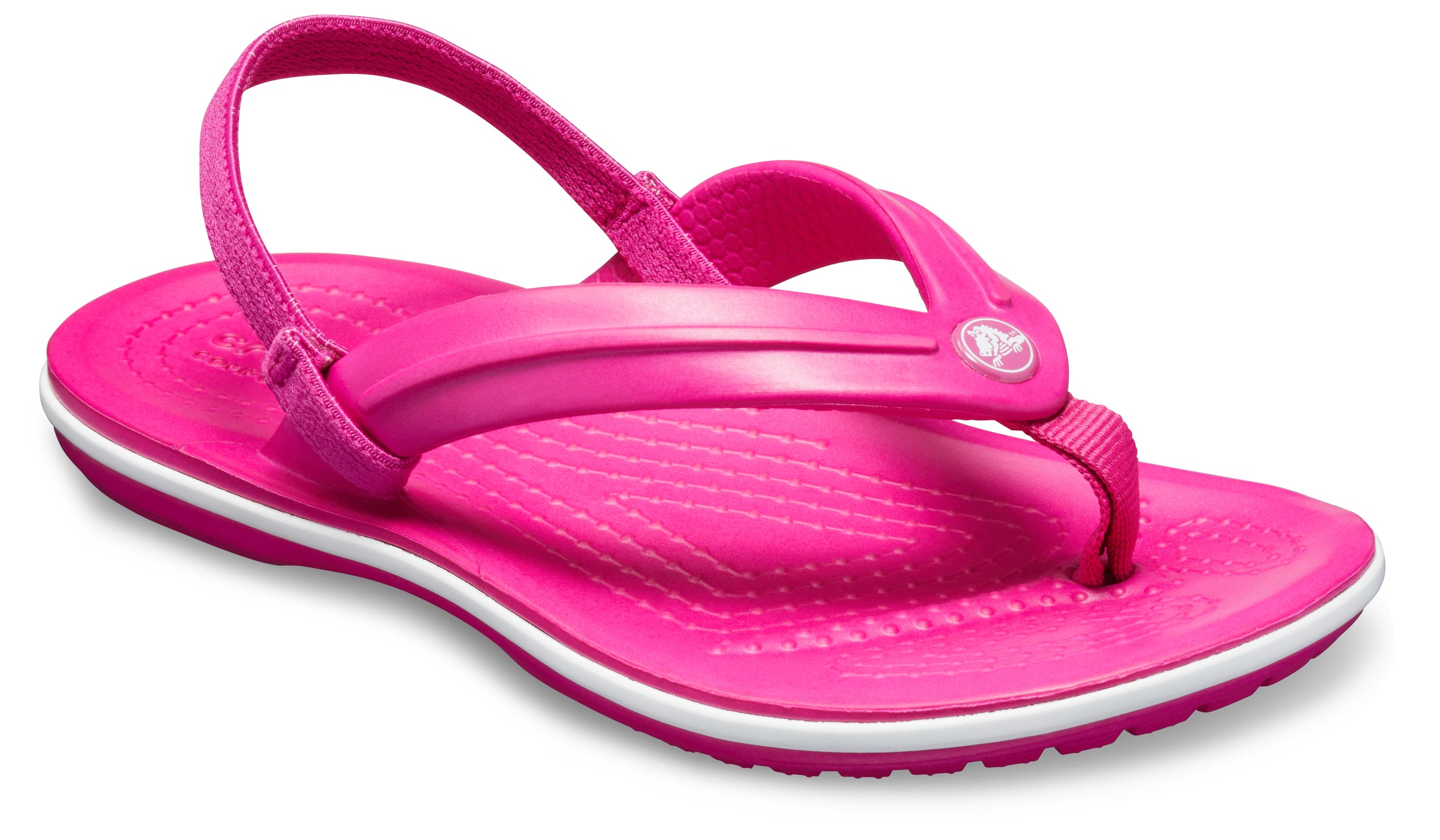 Crocband Strap Flip K Candy Pink