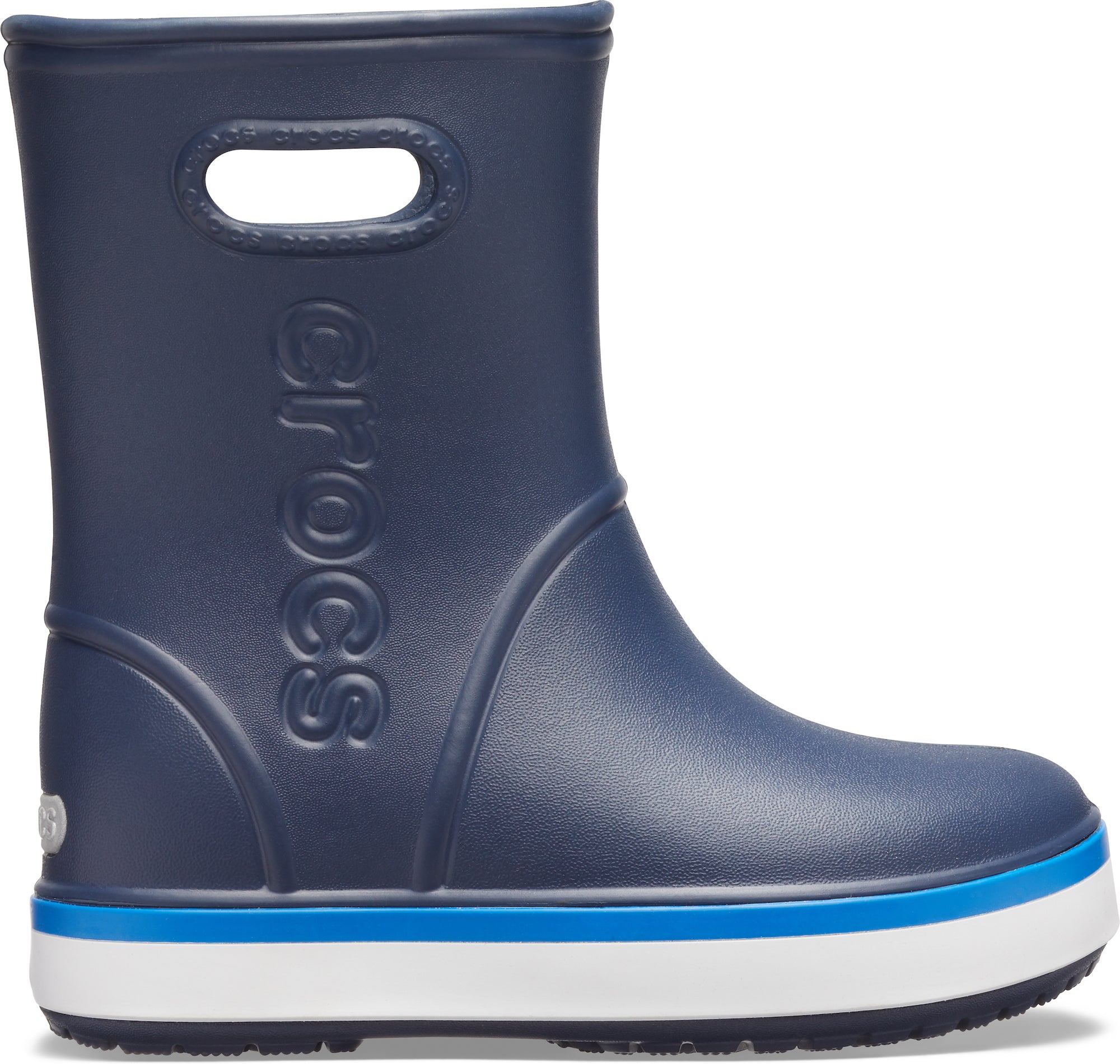 Crocband Rain Boot K Navy/Bright Cobalt