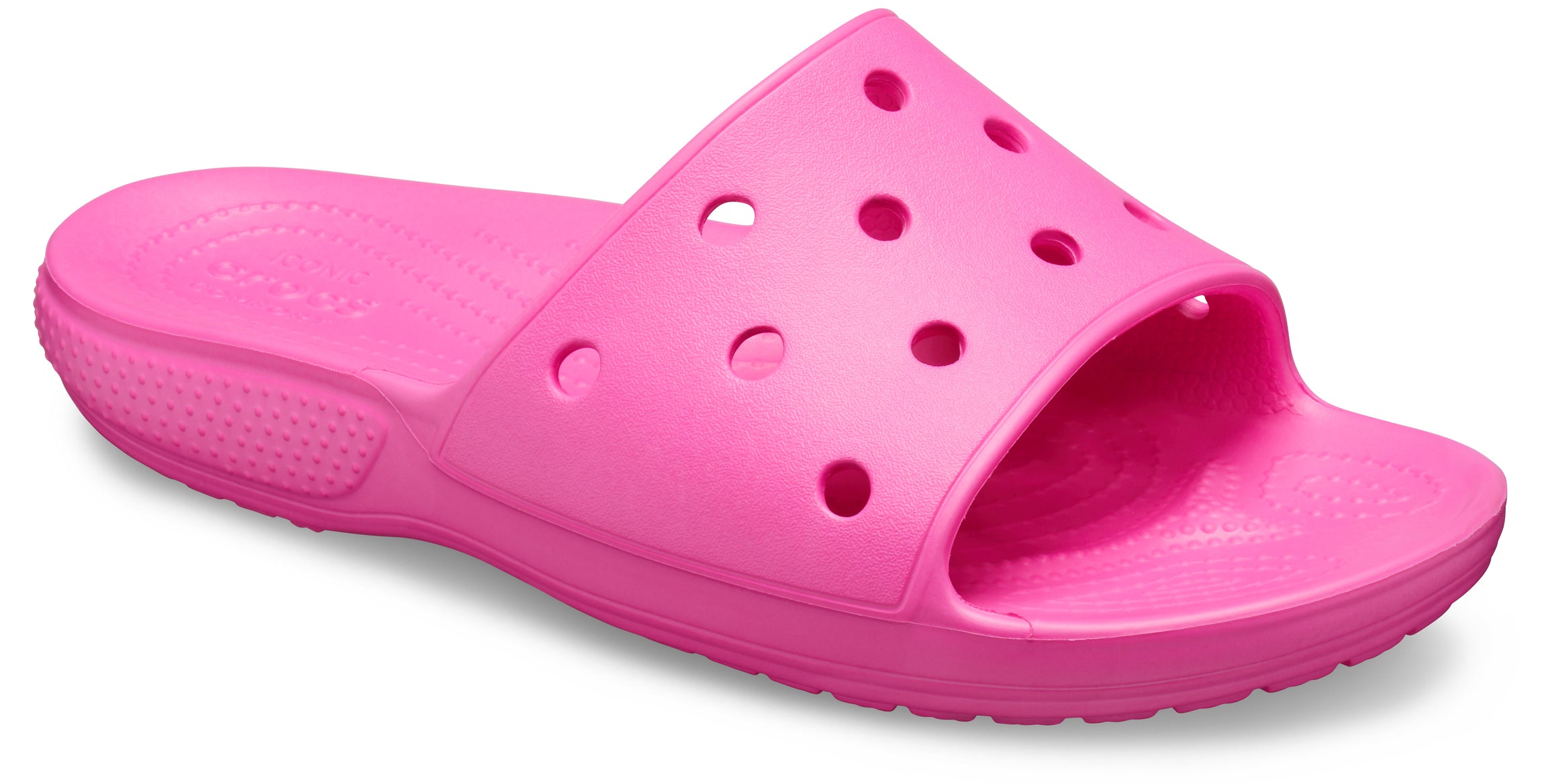 Classic Crocs Slide Electric Pink