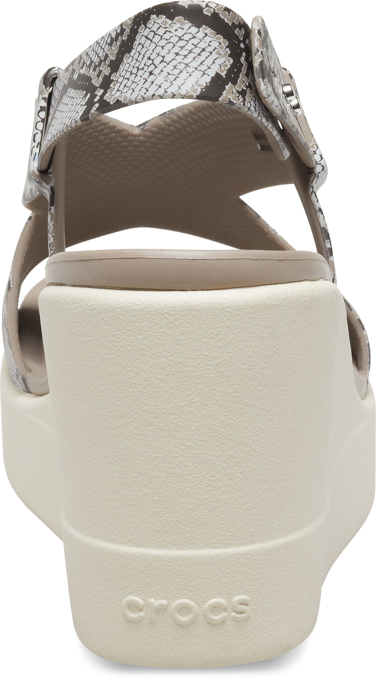 Crocs Brooklyn High Wedge W Multi/Stucco