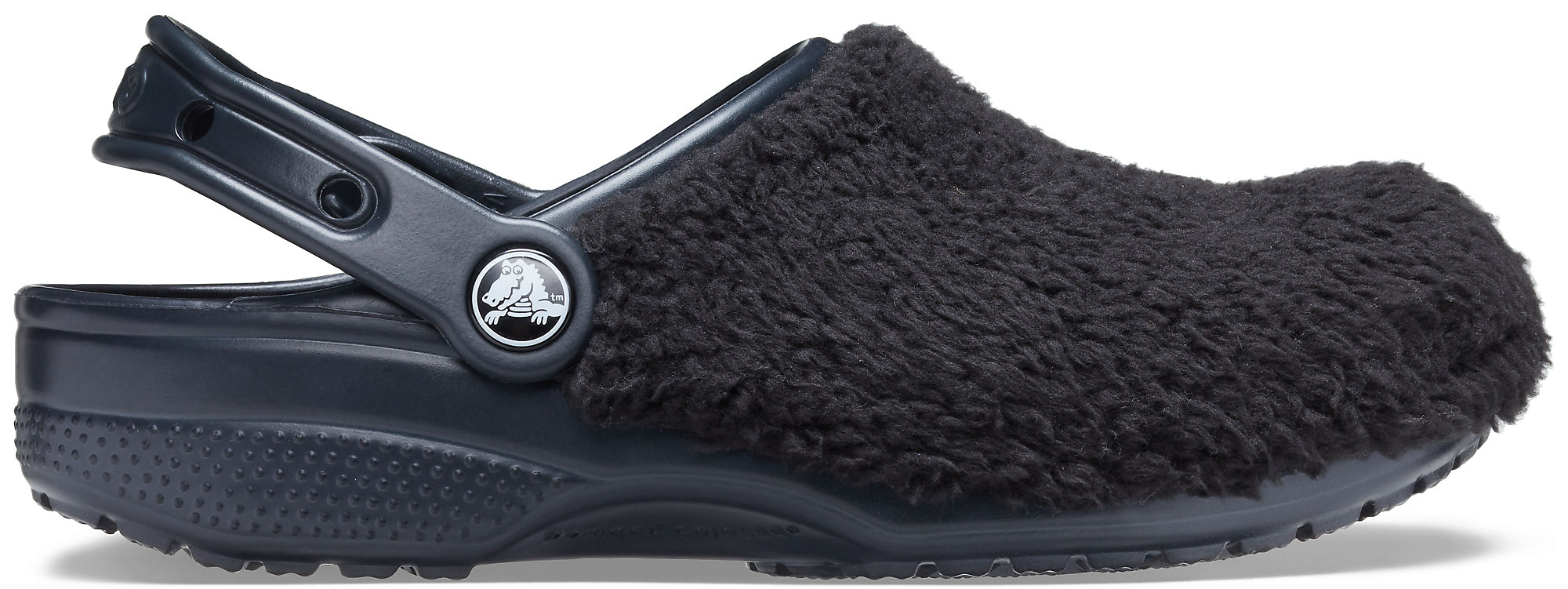 Classic Fuzz Mania Clog Black