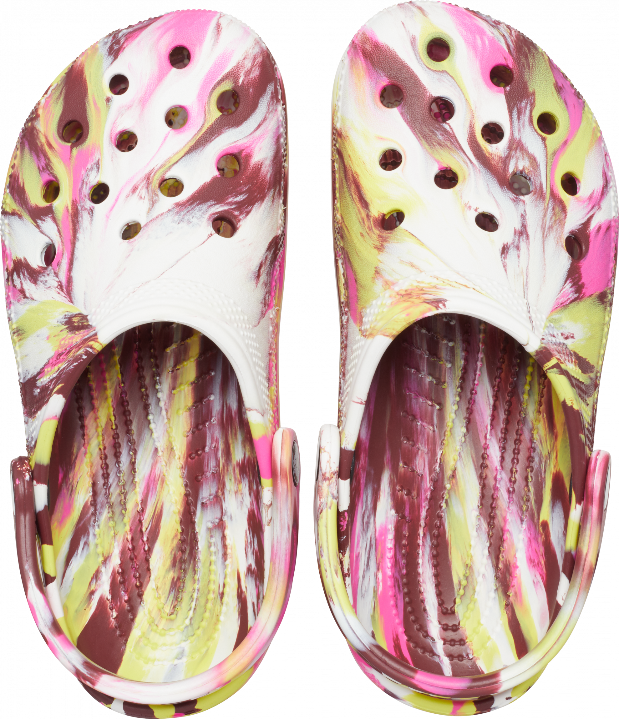 Classic Marbled Clog Electric Pink/Multi