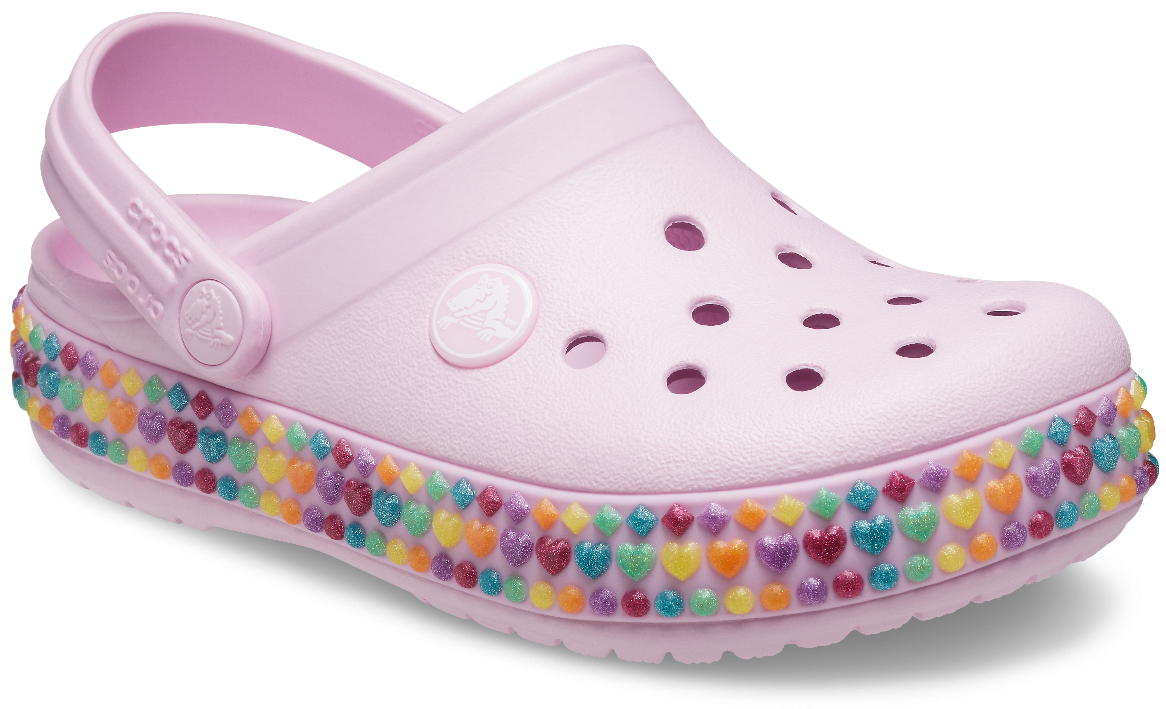 Crocband Gem Band Clog T BlrnaPink