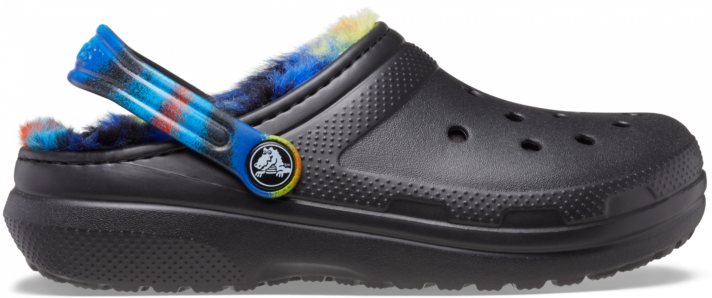 Classic Lined Spray Dye Clog K Black/Multi