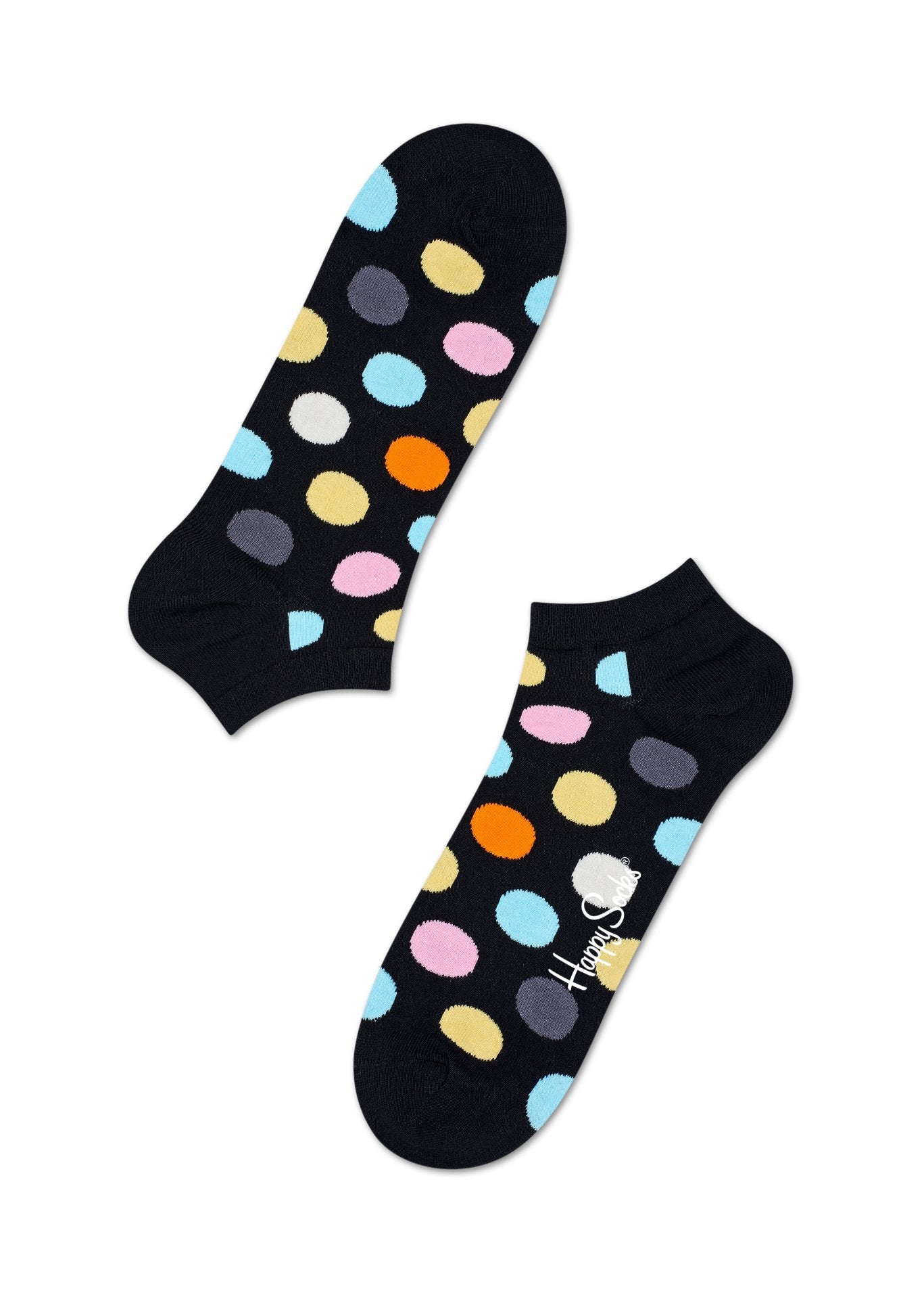 Nízké ponožky Happy Socks, vzor Big Dot - 2 páry