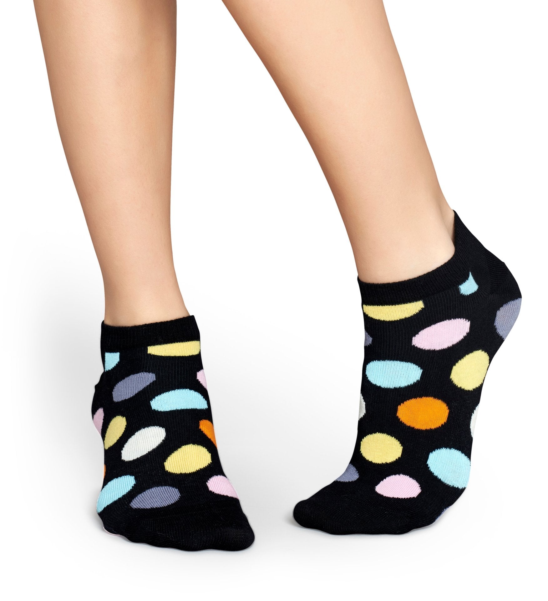 Nízké ponožky Happy Socks, vzor Big Dot - 2 páry