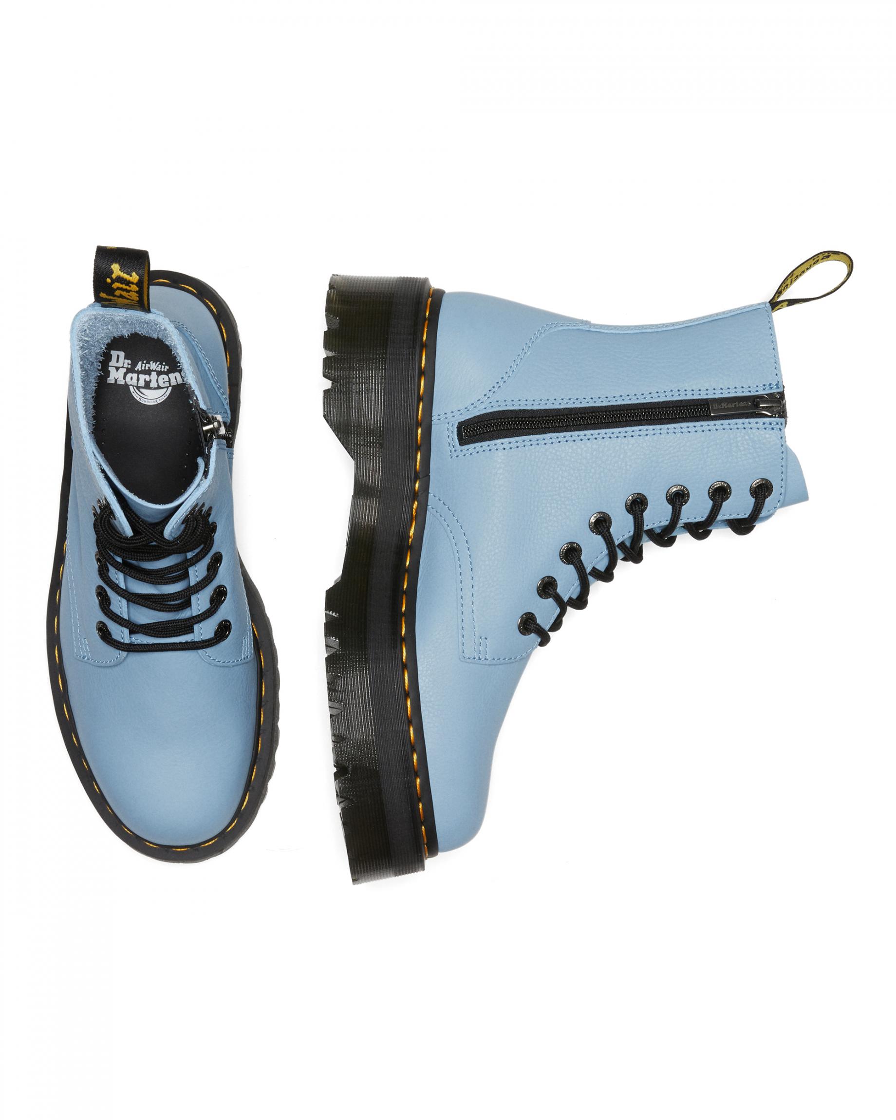 Unisex modré kotníkové boty Dr. Martens Jadon III