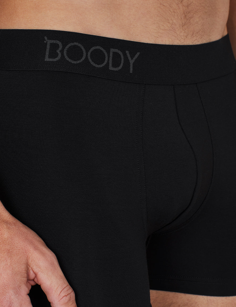 Černé boxerky Boody Men's Everyday Boxers