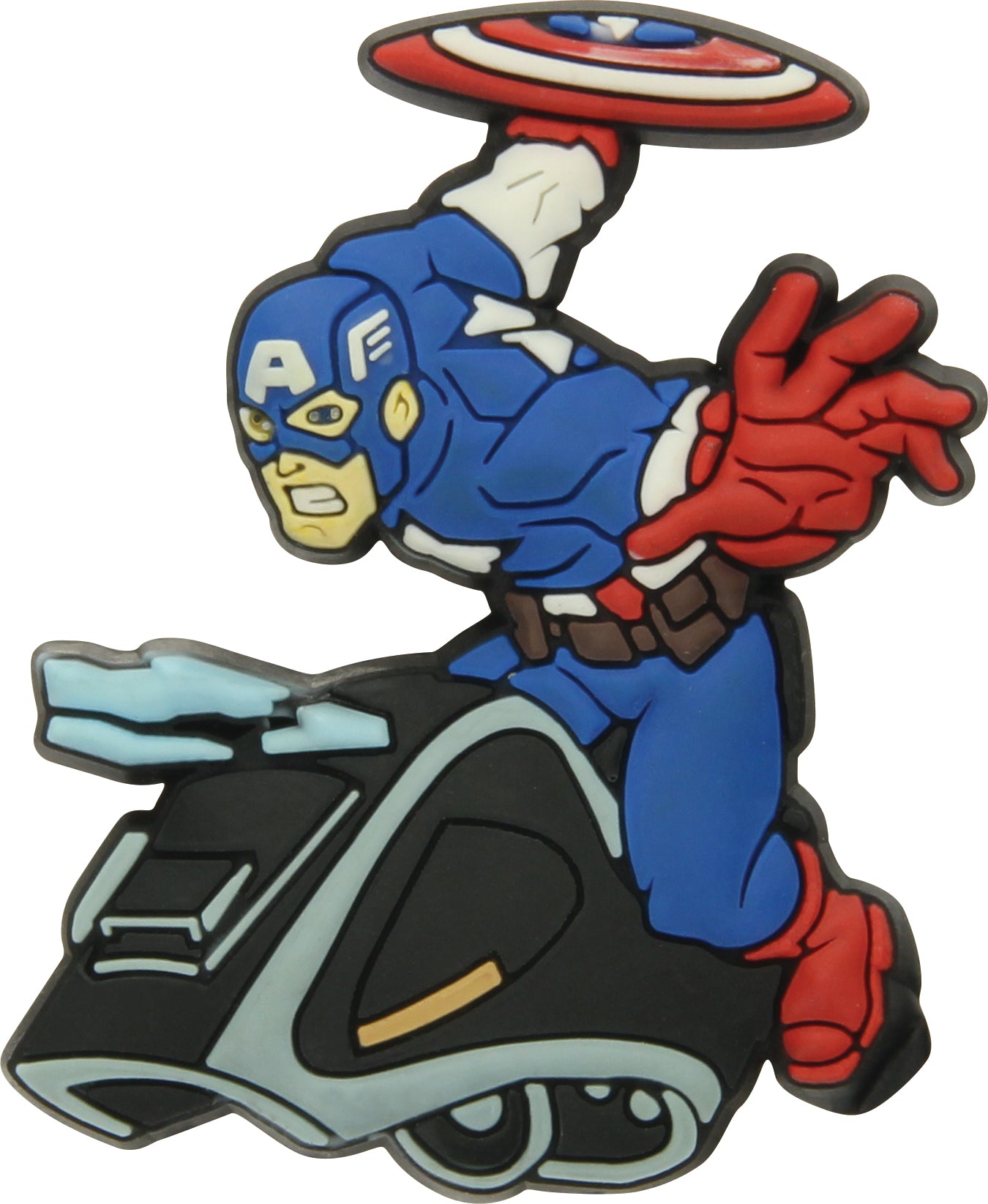 Odznáček Jibbitz - Captain America