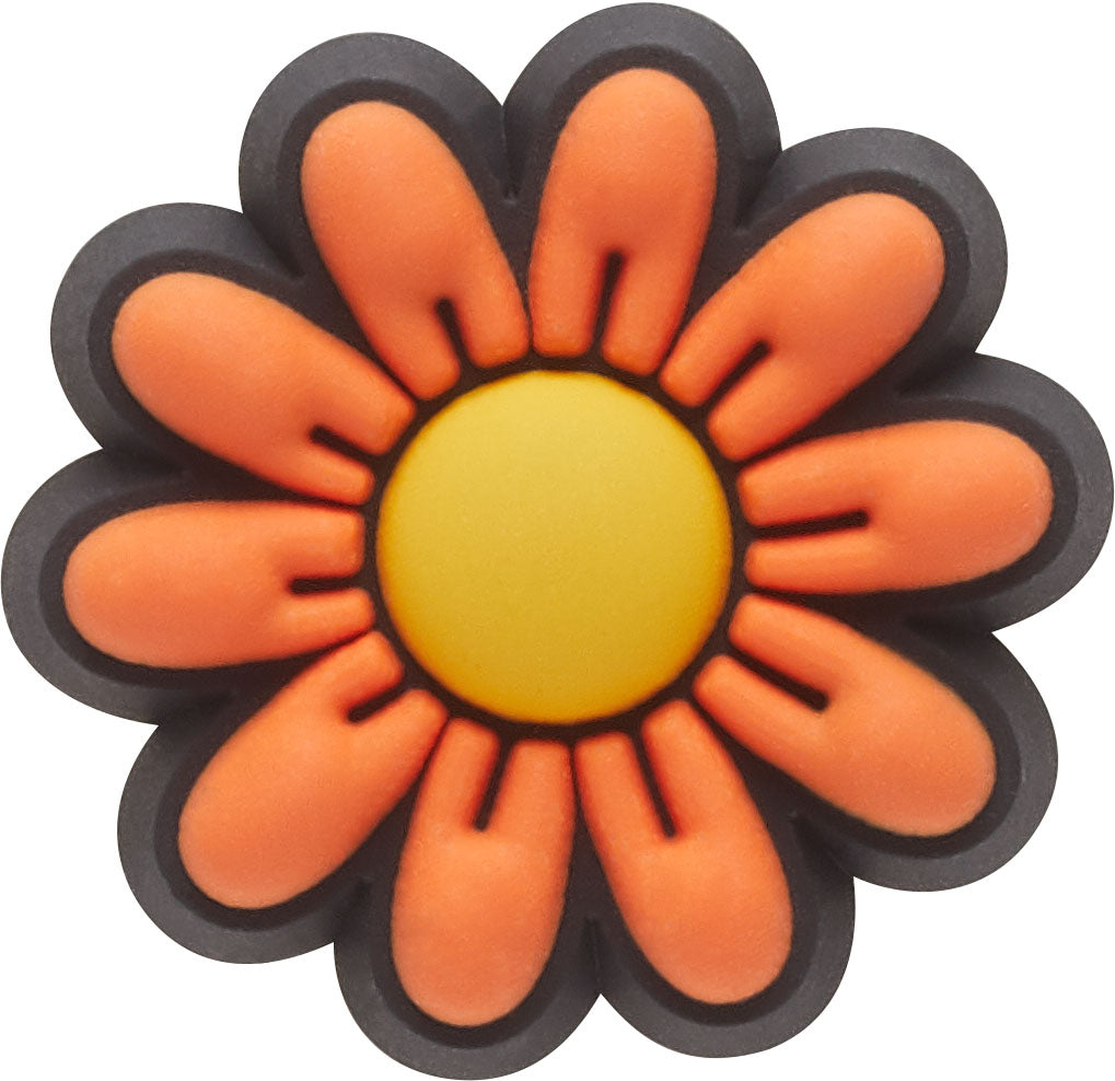Odznáček Jibbitz - Orange Daisy
