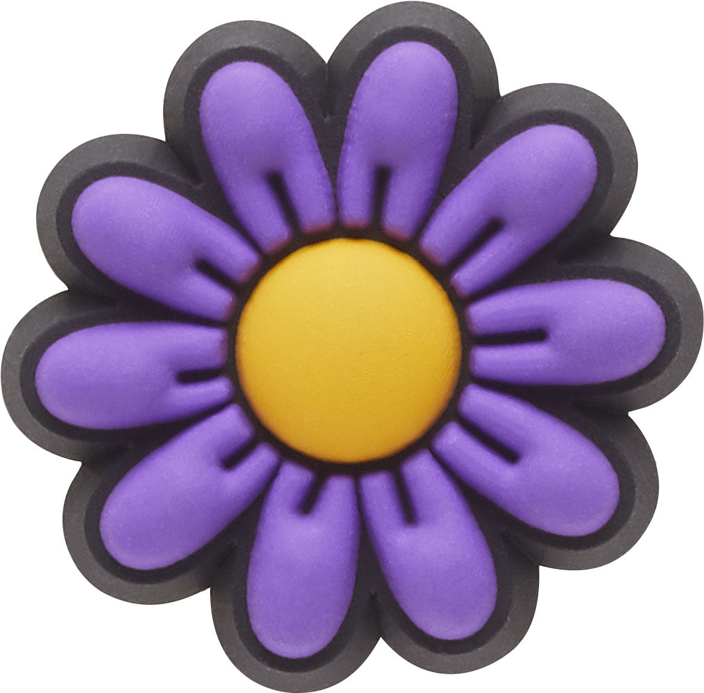 Odznáček Jibbitz - Purple Daisy