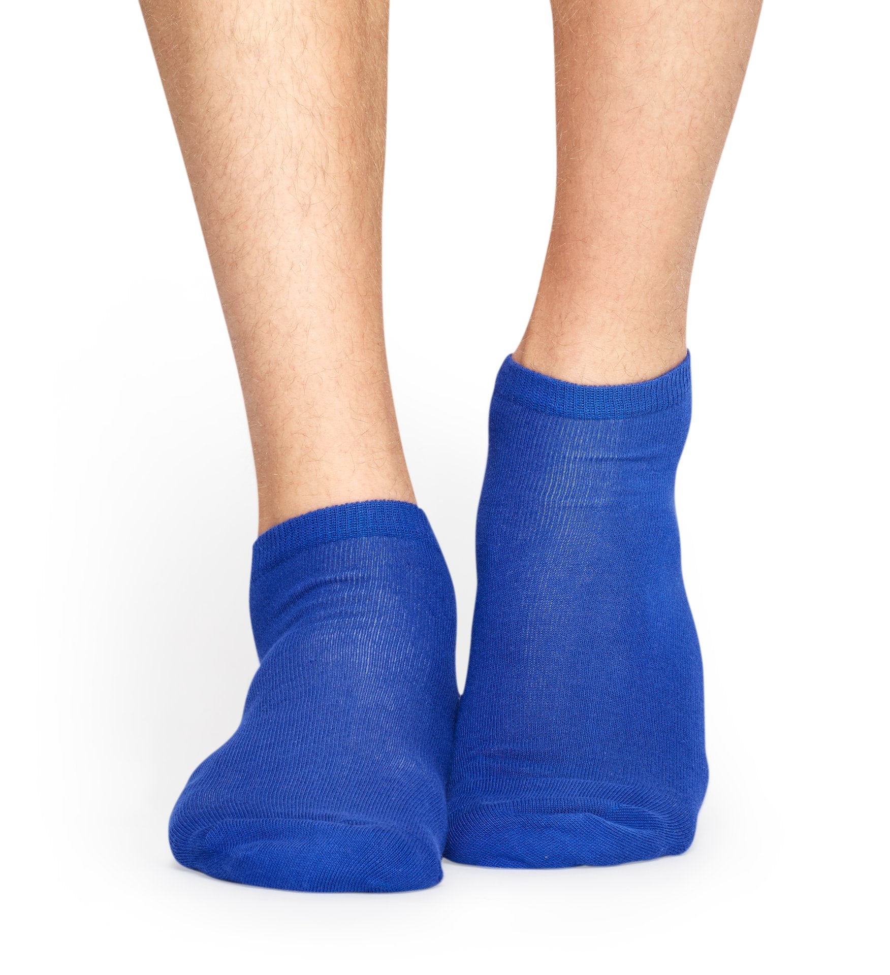 Nízké ponožky Happy Socks, vzor Hamburger (modré) - 2 páry