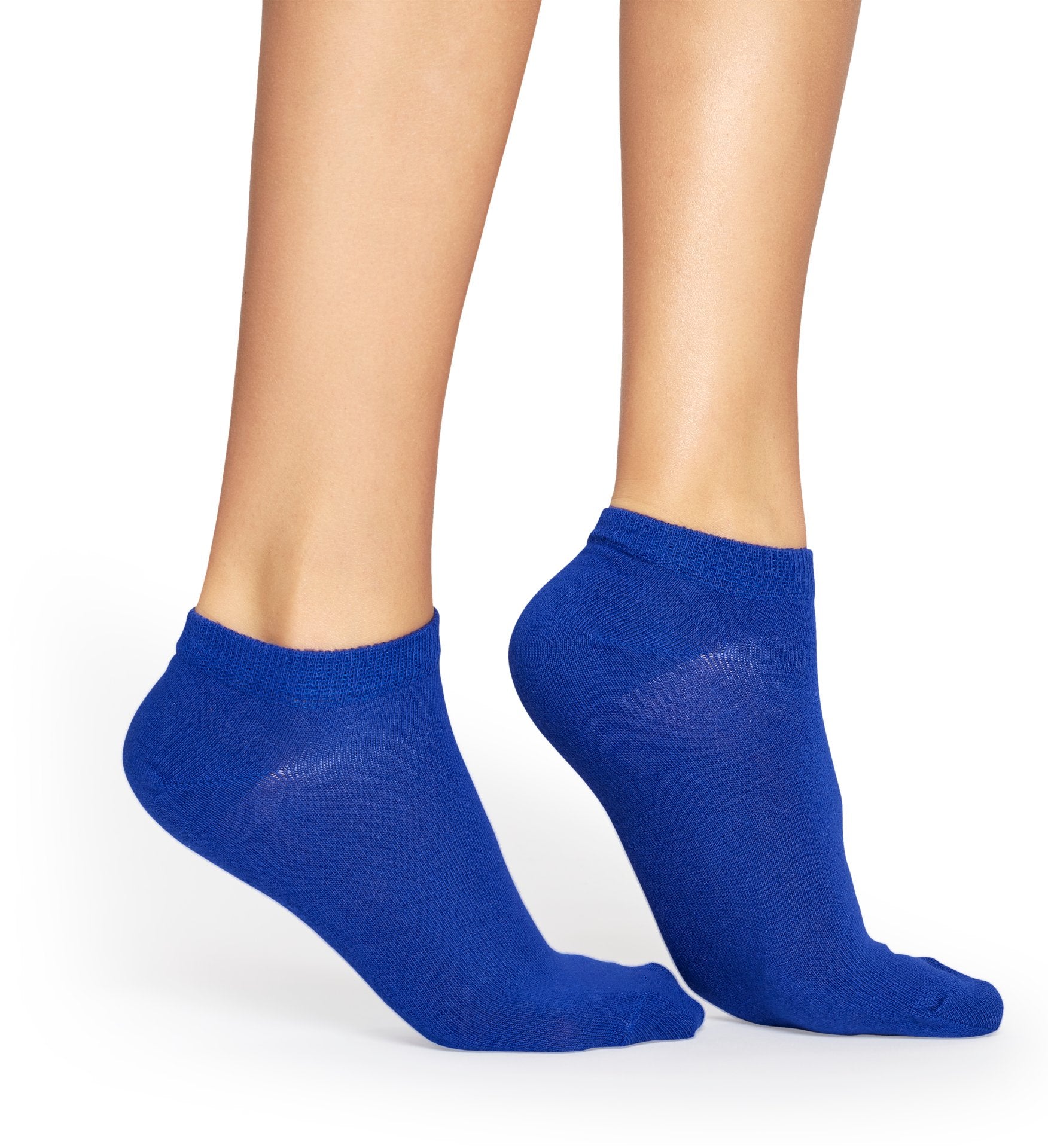 Nízké ponožky Happy Socks, vzor Hamburger (modré) - 2 páry