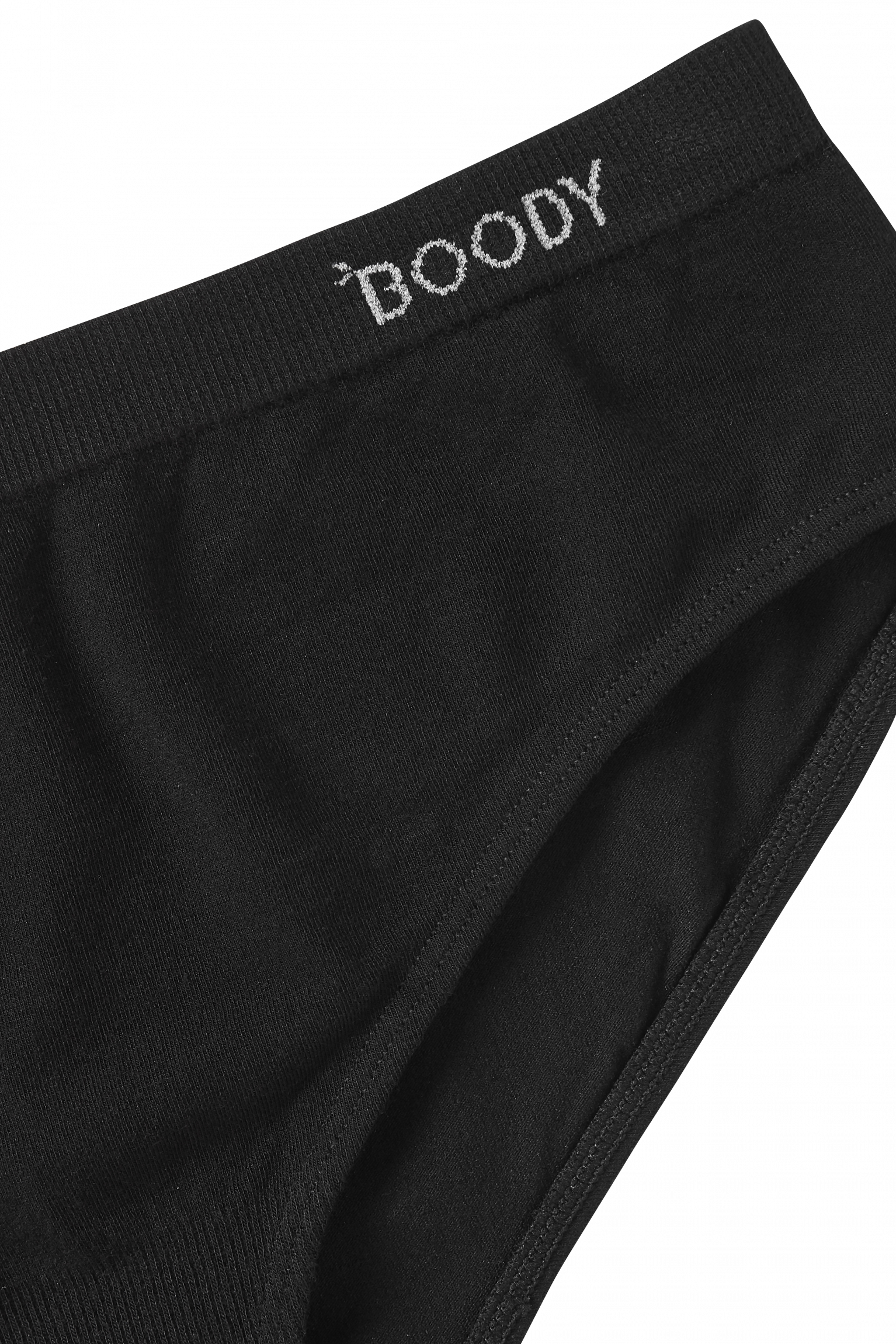 Černé kalhotky Boody Hipster Bikini
