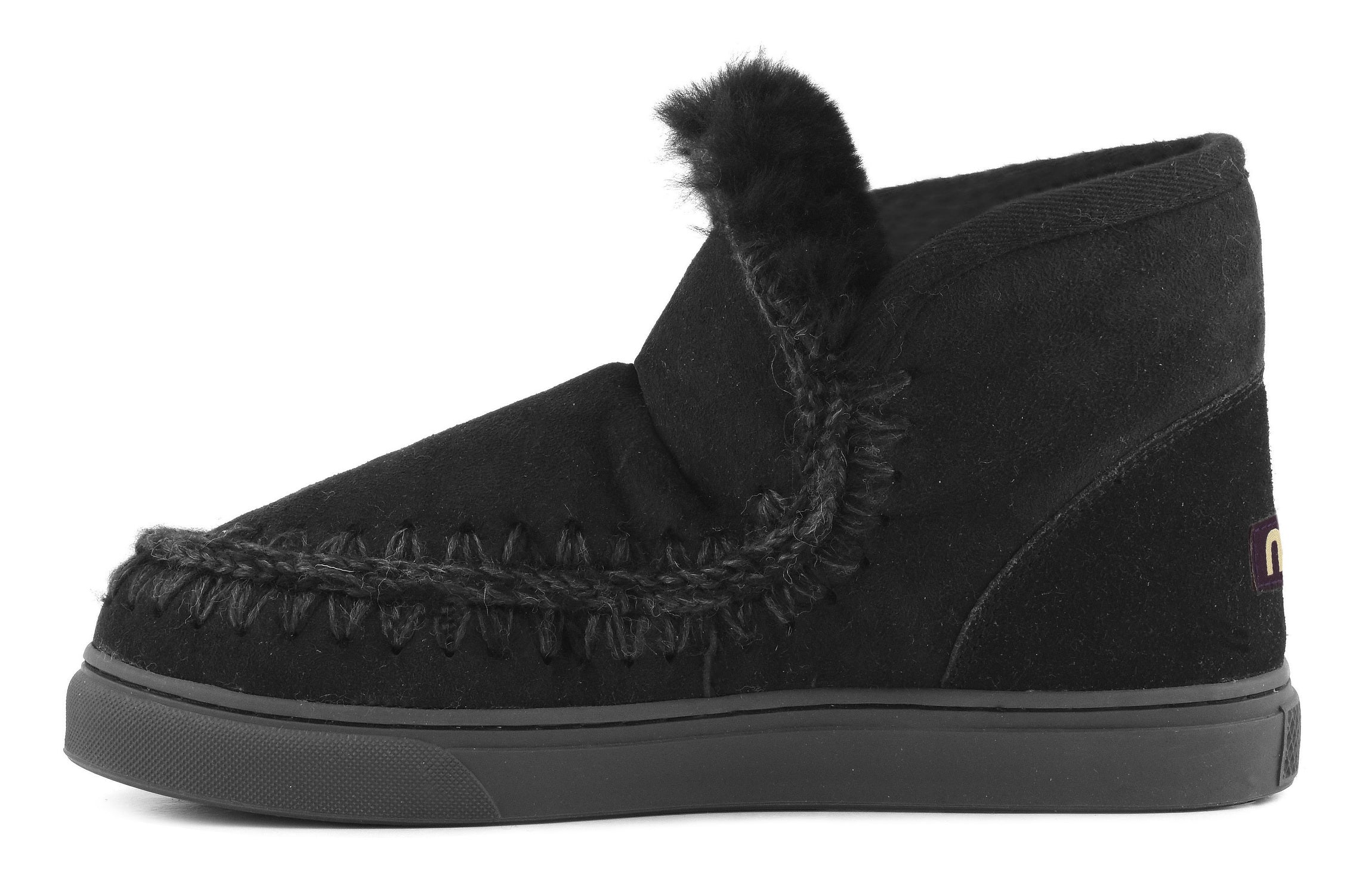 Dámské černé válenky Mou Eskimo Sneaker