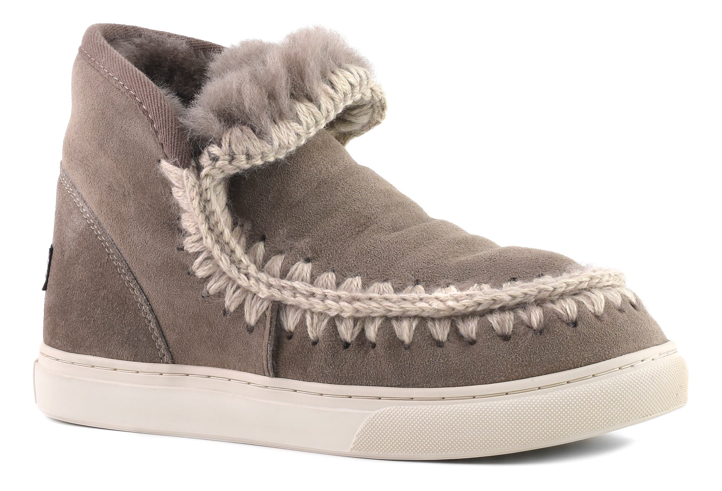 Dámské šedé válenky Mou Eskimo Sneaker