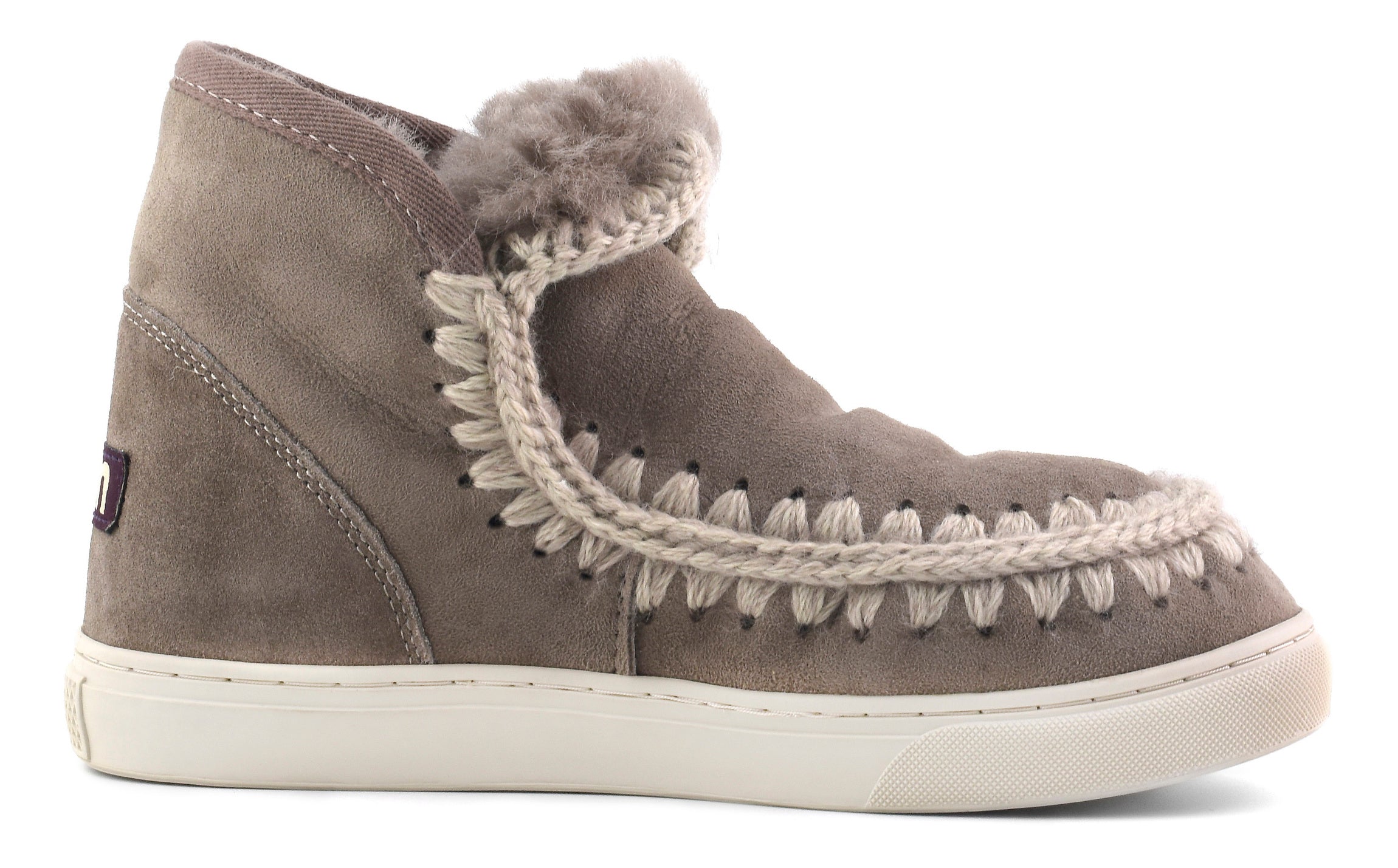 Dámské šedé válenky Mou Eskimo Sneaker