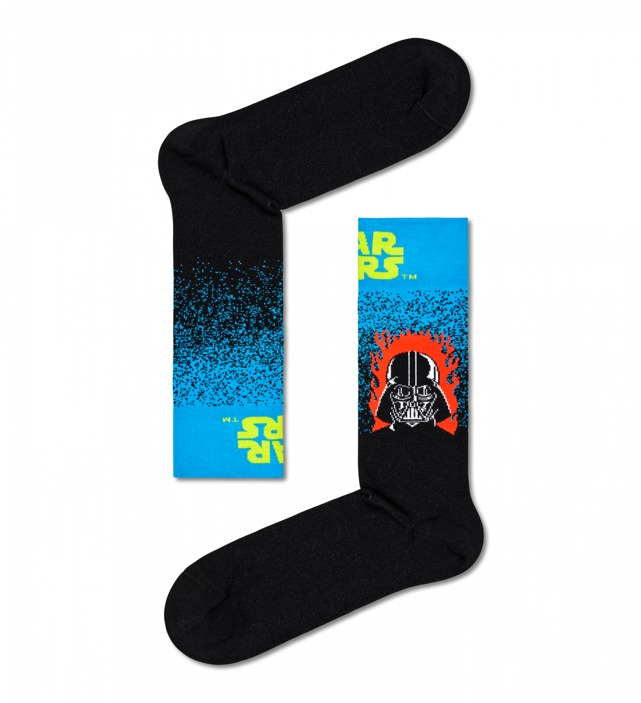 Černé ponožky Happy Socks x Star Wars, vzor Darth Vader