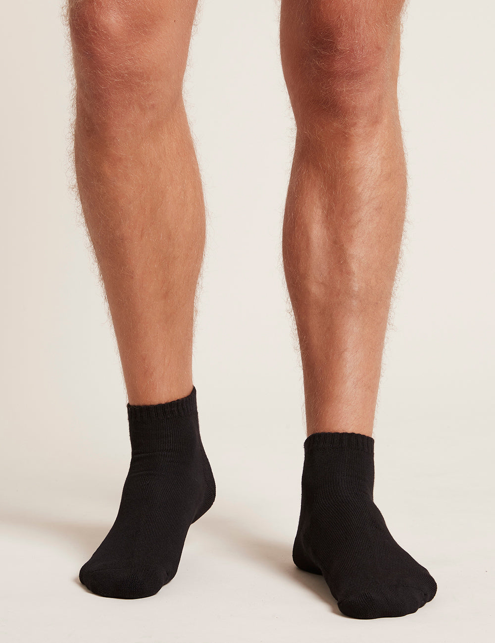 Pánské černé ponožky Boody Cushioned Sports Ankle Socks
