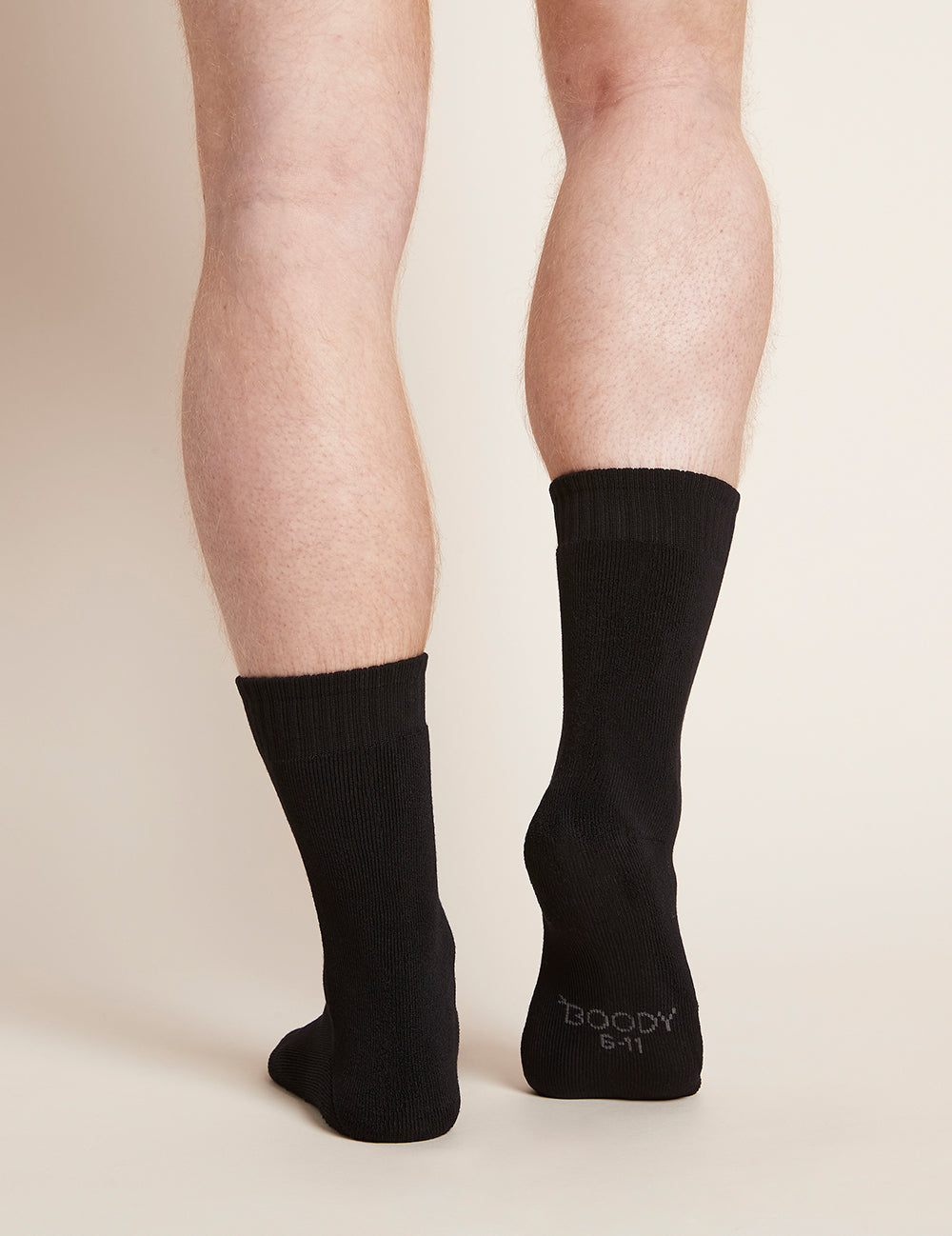 Pánské černé ponožky Boody Men's Work/Boot Socks