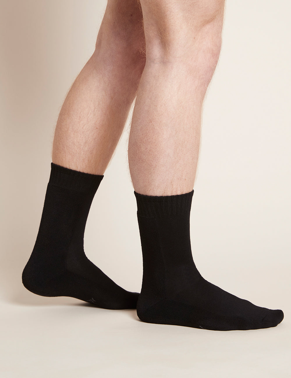 Pánské černé ponožky Boody Men's Work/Boot Socks