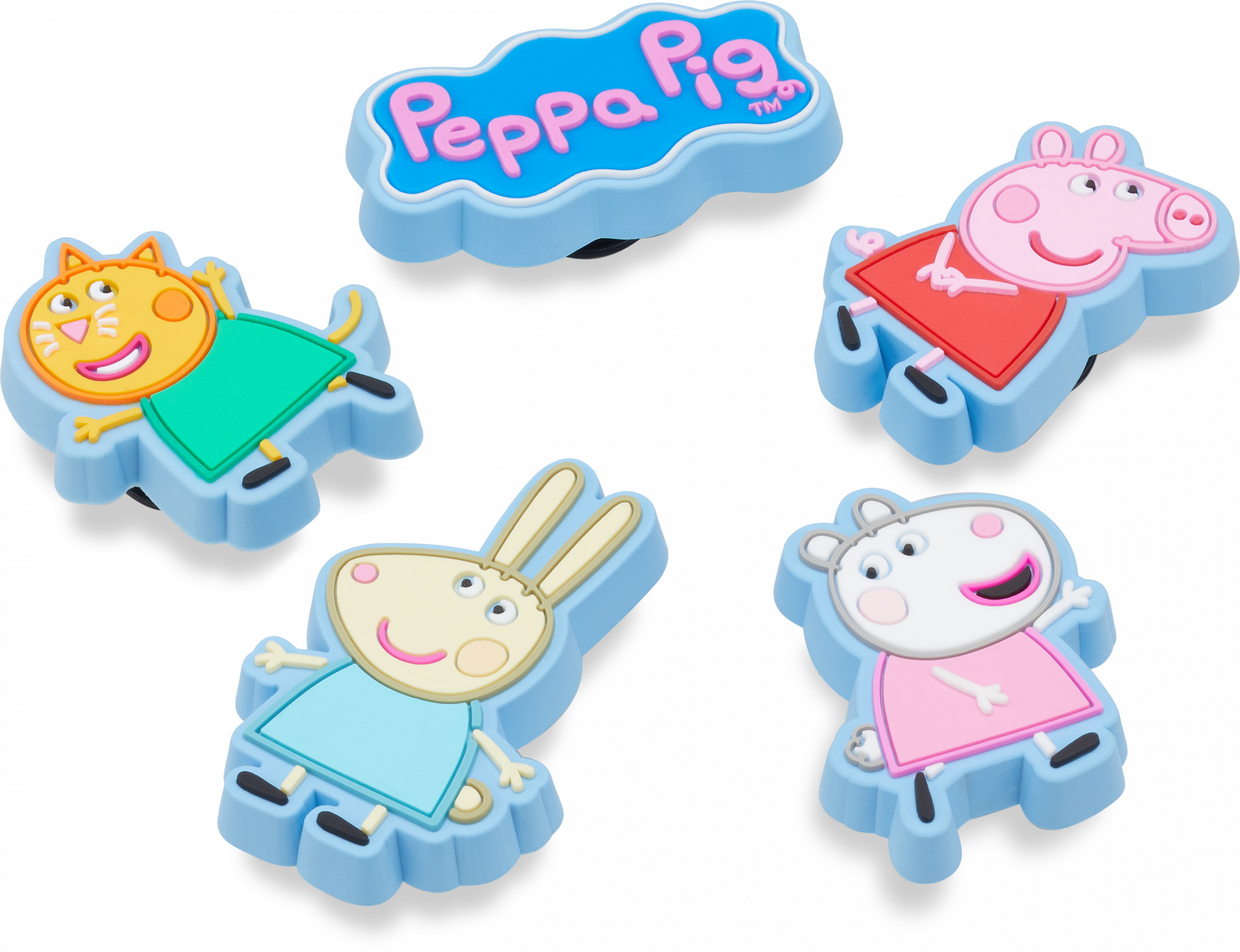 Odznáčky Jibbitz - Peppa Pig - 5 ks