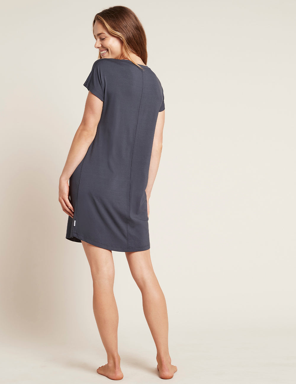 Dámská šedá noční košile Boody Goodnight Nightdress