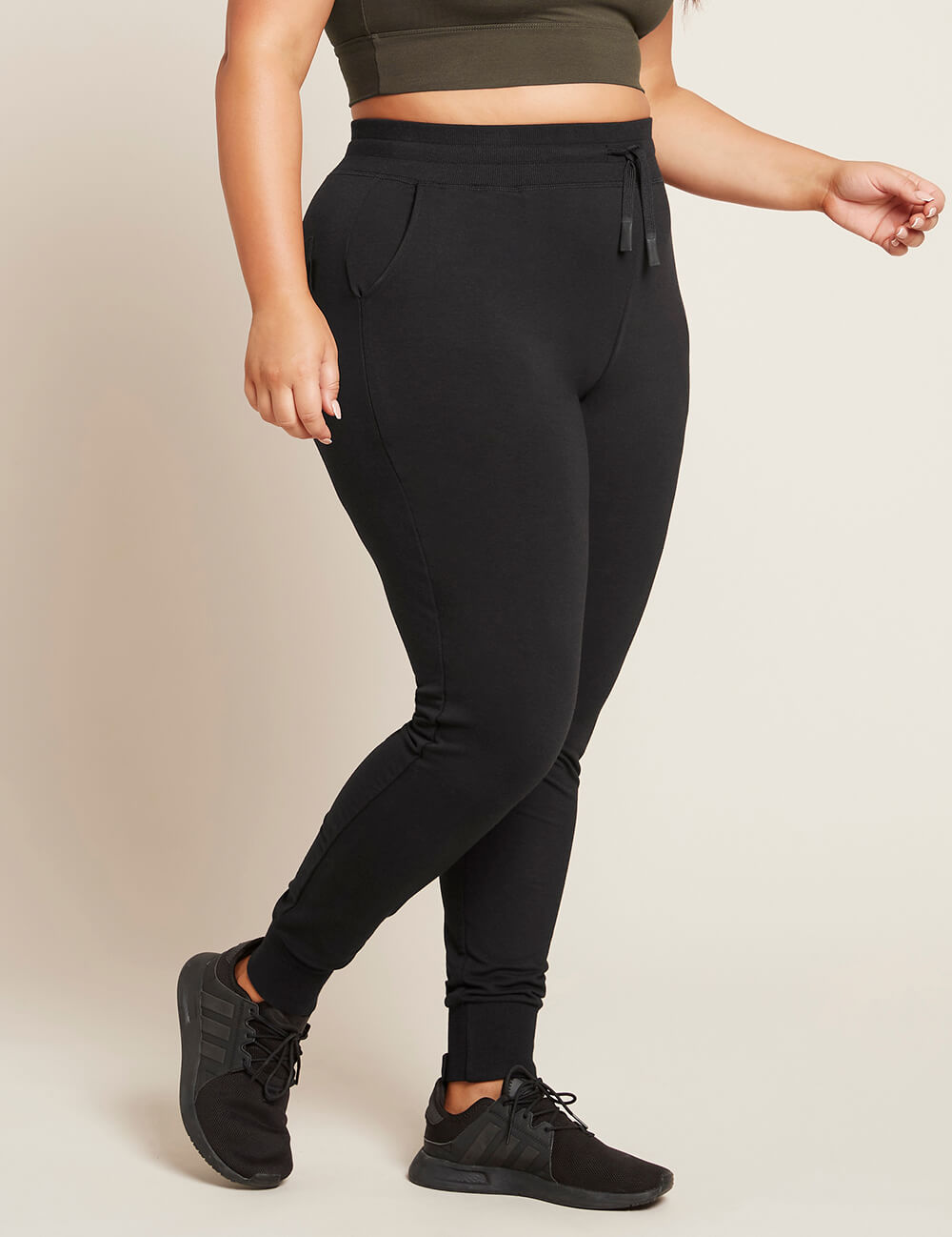 Dámské černé tepláky Boody Weekend Joggers