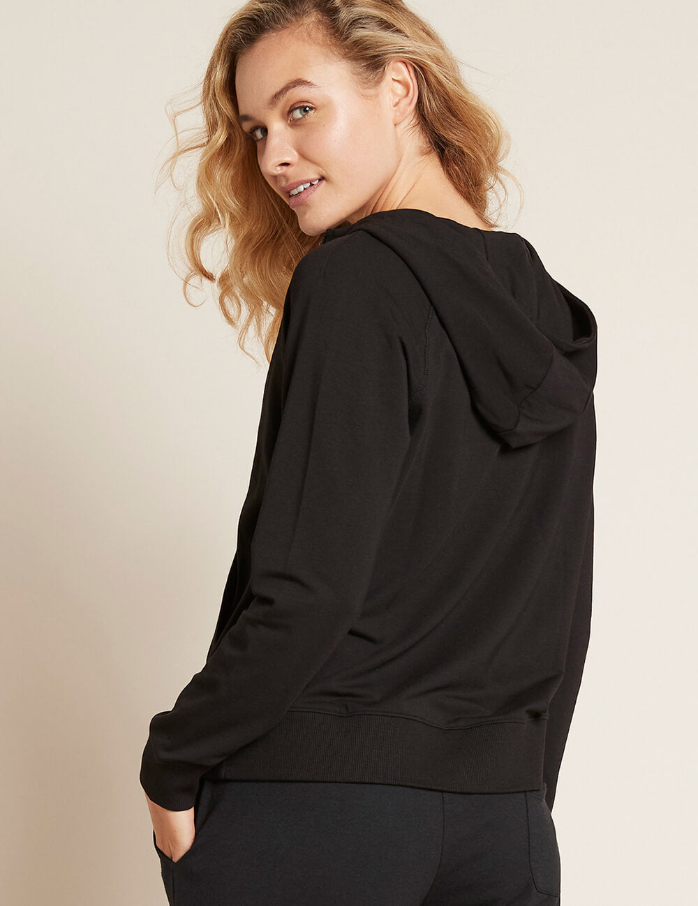 Dámská černá mikina Boody Weekend Zip-Up Hoodie