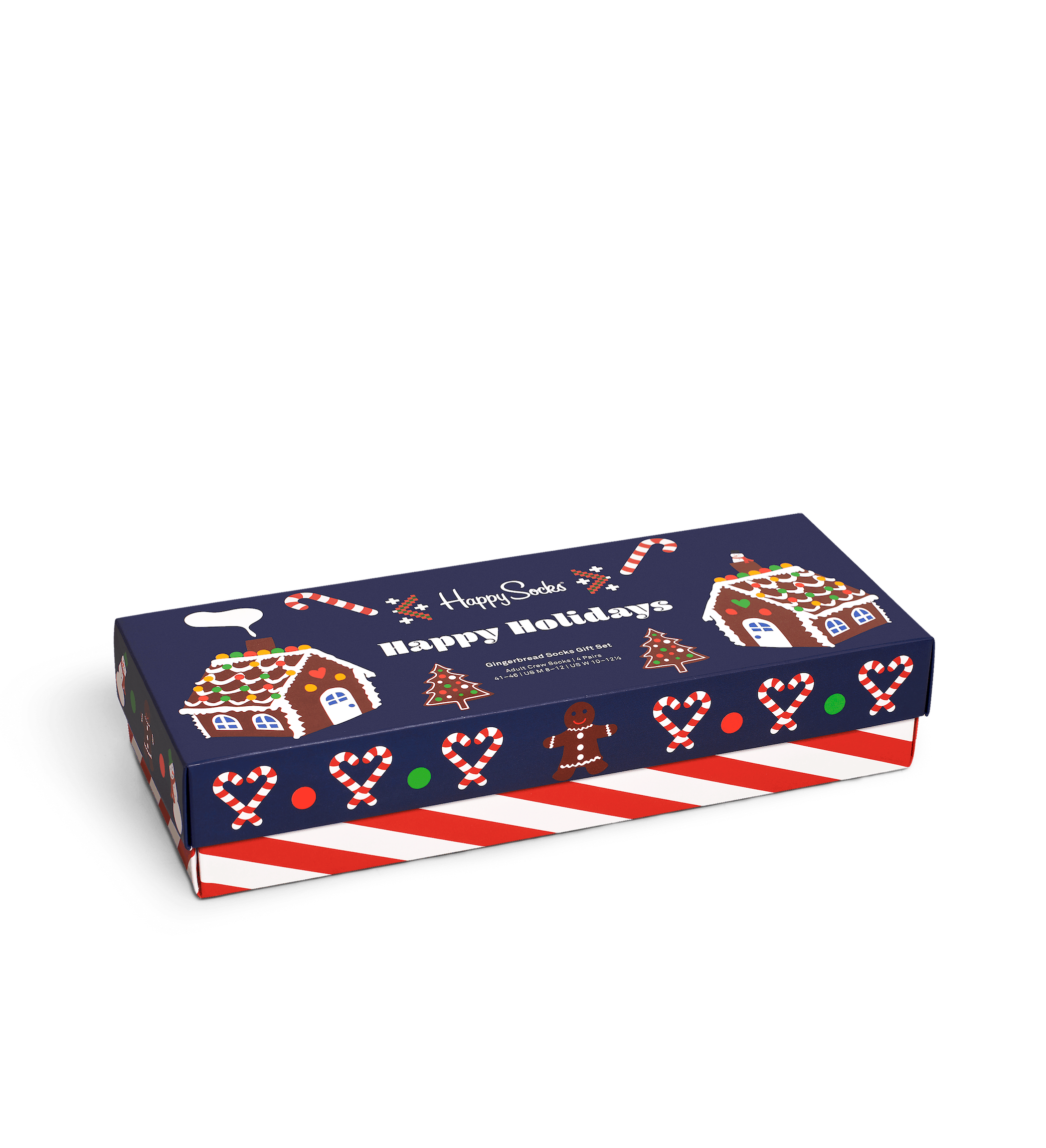 Dárkový box ponožek Happy Socks Gingerbread Cookies - 4 páry