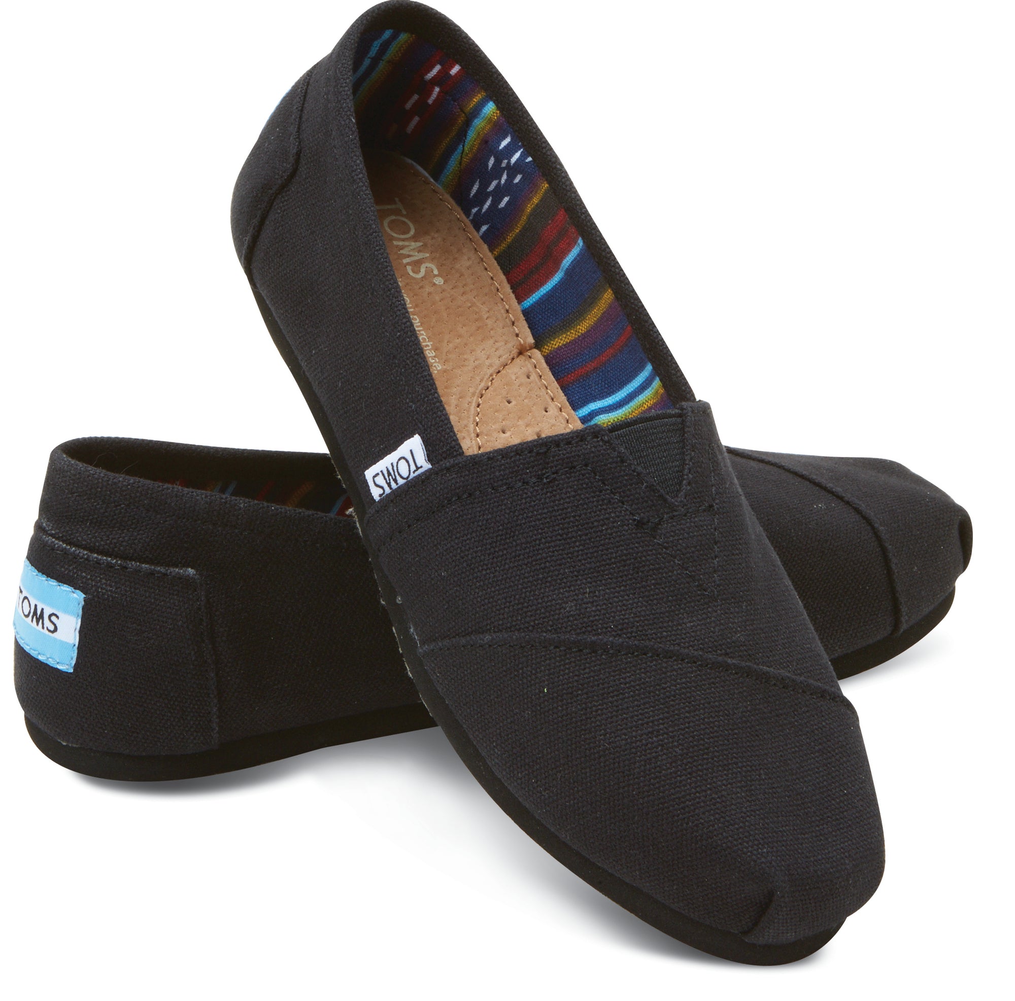 Dámské černé TOMS Black Core Classics Alpargata