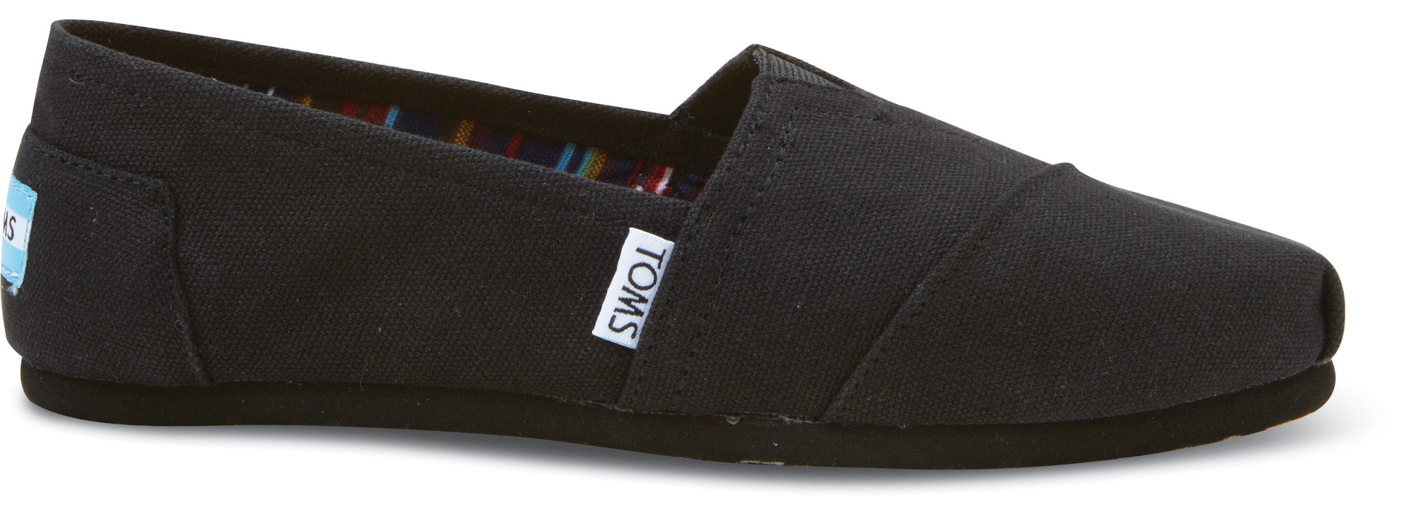 Dámské černé TOMS Black Core Classics Alpargata