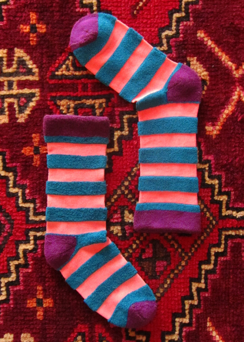Barevné pruhované ponožky Happy Socks // kolekce Special Special