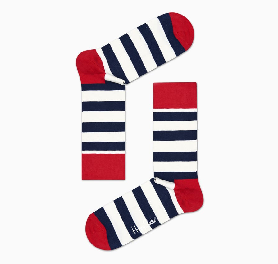 Dárkový box ponožek Happy Socks Stripe - 3 páry