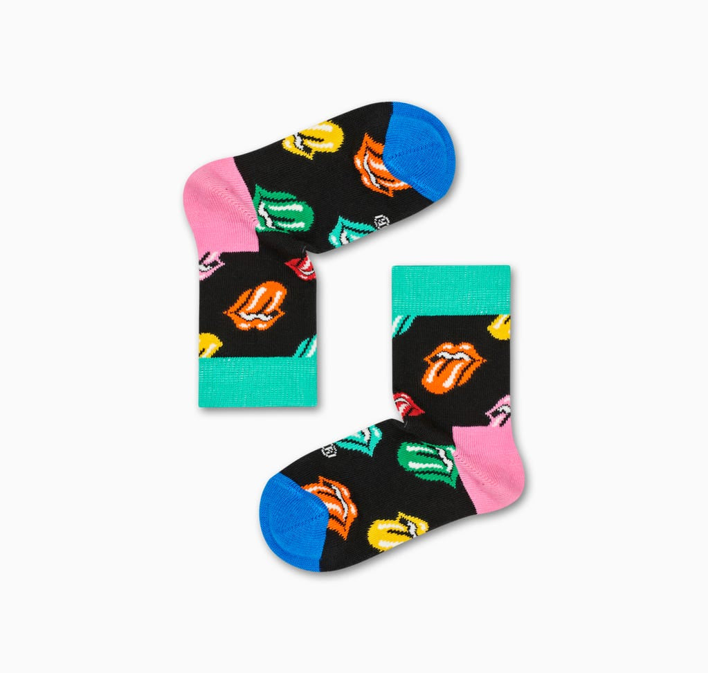 Dárkový box ponožek Happy Socks x Rolling Stones - 4 páry