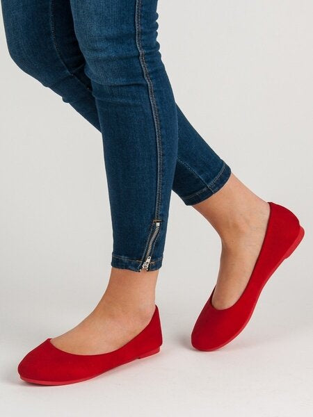 Crocs Lina Suede Flat Flame