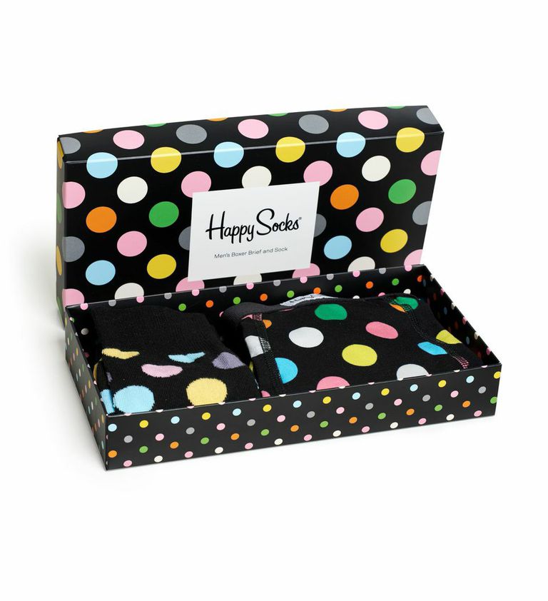 Dárková krabička Happy Socks Combo Boxer Brief, pánská